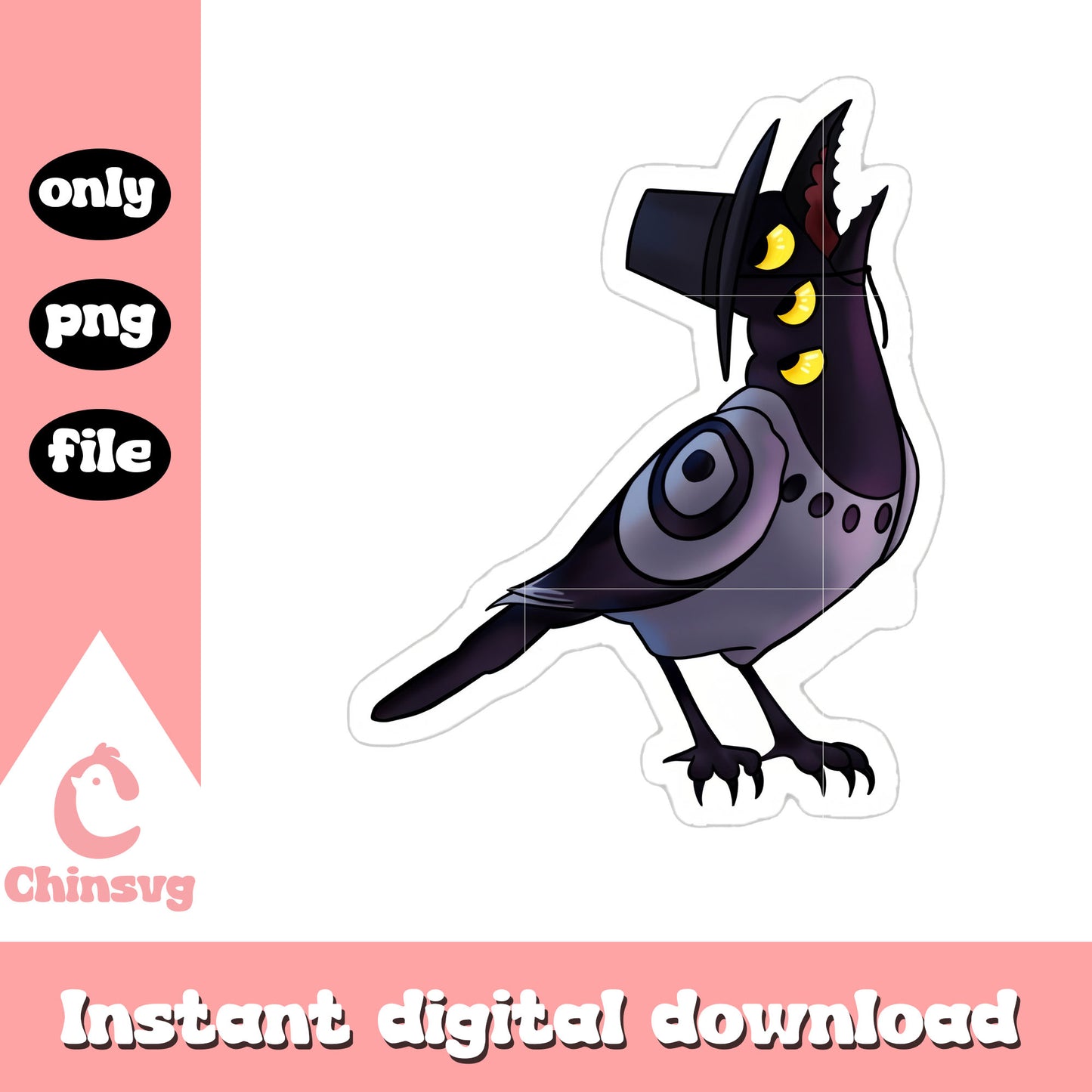 Sussie character sticker design png, kpop demon hunter png
