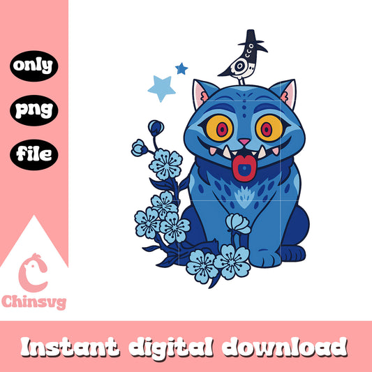 Sussy and derpy demon flower design png, huntrix derpy png, demon hunters png