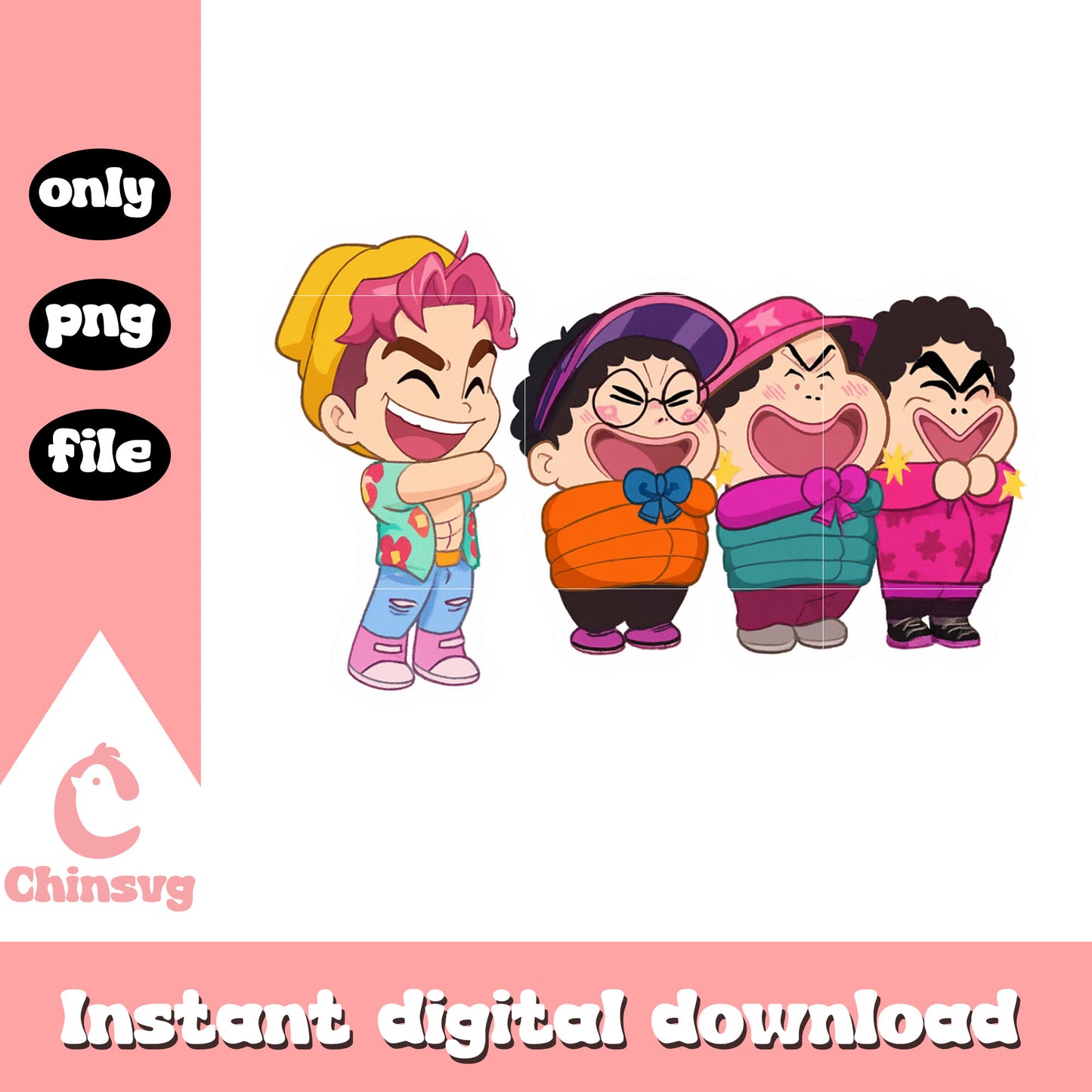 Takedown kpop demon hunters design png, kpop demon hunters png