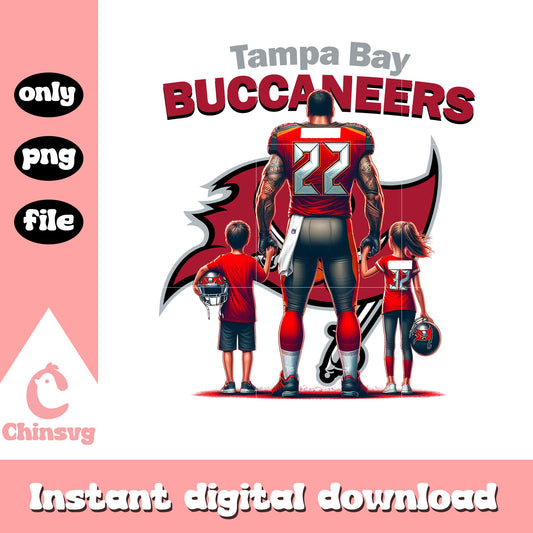 Tampa Bay Buccaneers dad football team png, college football png
