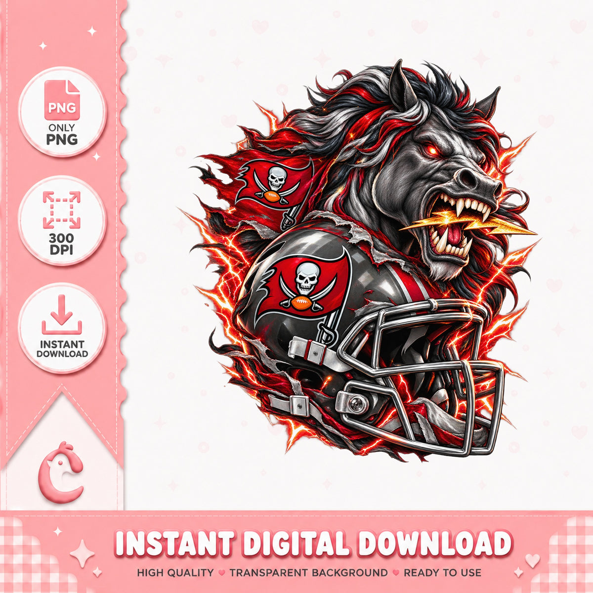 Tampa Bay Buccaneers Logo PNG, NFL Football Team, Transparent PNG