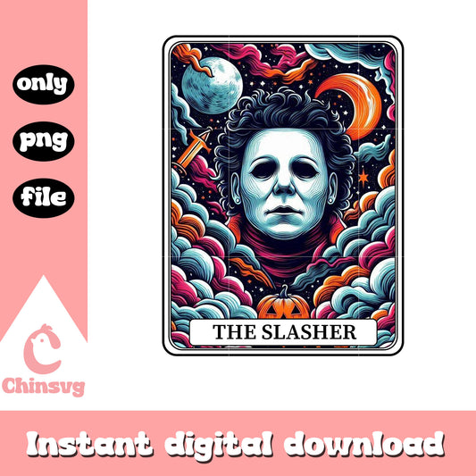 Tarot card michael myers the slasher png, film rocky horror png