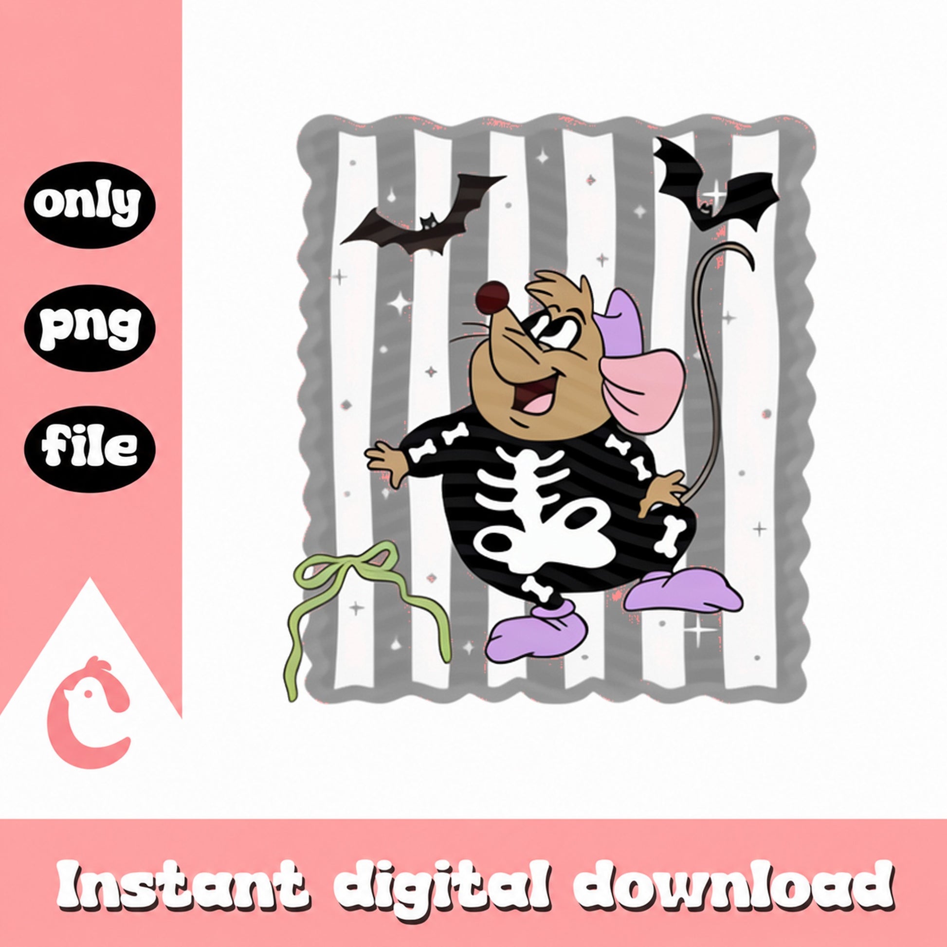 Taz Halloween Skeleton Costume PNG, Looney Tunes PNG, Cartoon PNG