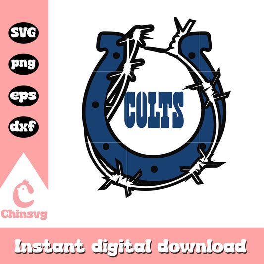 Team indianapolis colts nfl football svg, logo indianapolis colts svg
