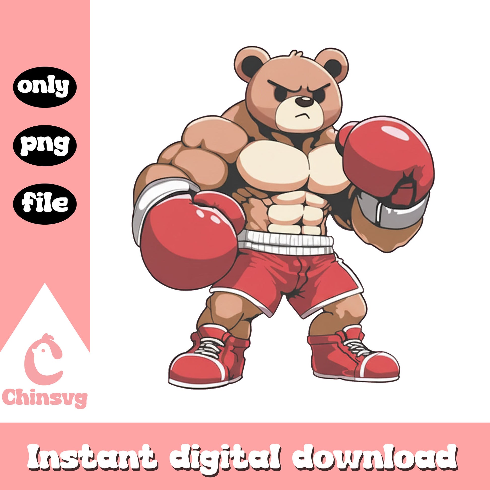 Teddy canelo boxing design png, canelo bear png, canelo png
