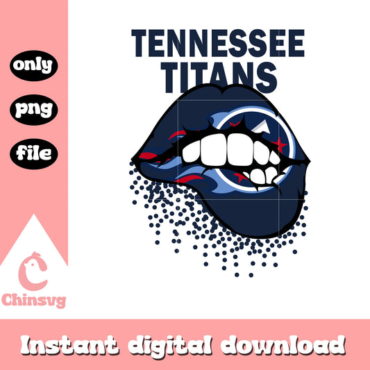 Tennessee titans lips design png, nfl tennessee titans​ png