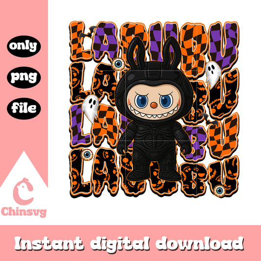 The alien labubu doll design png, alien character png