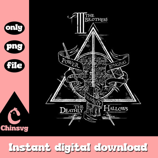 The brothers the deathly hallows png, hogwarts hollows png