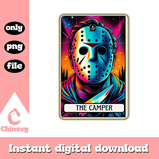 The camp jason voorhees png, happy halloween png
