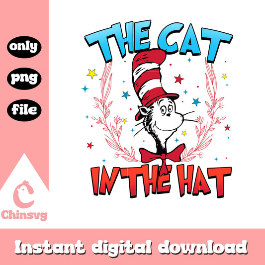 The cat in the hat face png, dr seuss characters png, the cat png