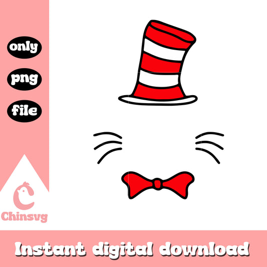The cat in the hat no face png, cat in the hat cast png