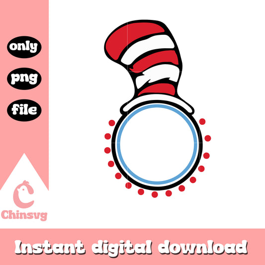 The circle hat dr seuss png, the hat png, dr seuss cartoon png