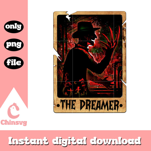 The dreamer freddy krueger png, death tarot card png