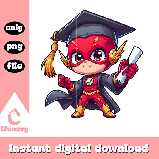 The flash graduation design png, day graduation design png 