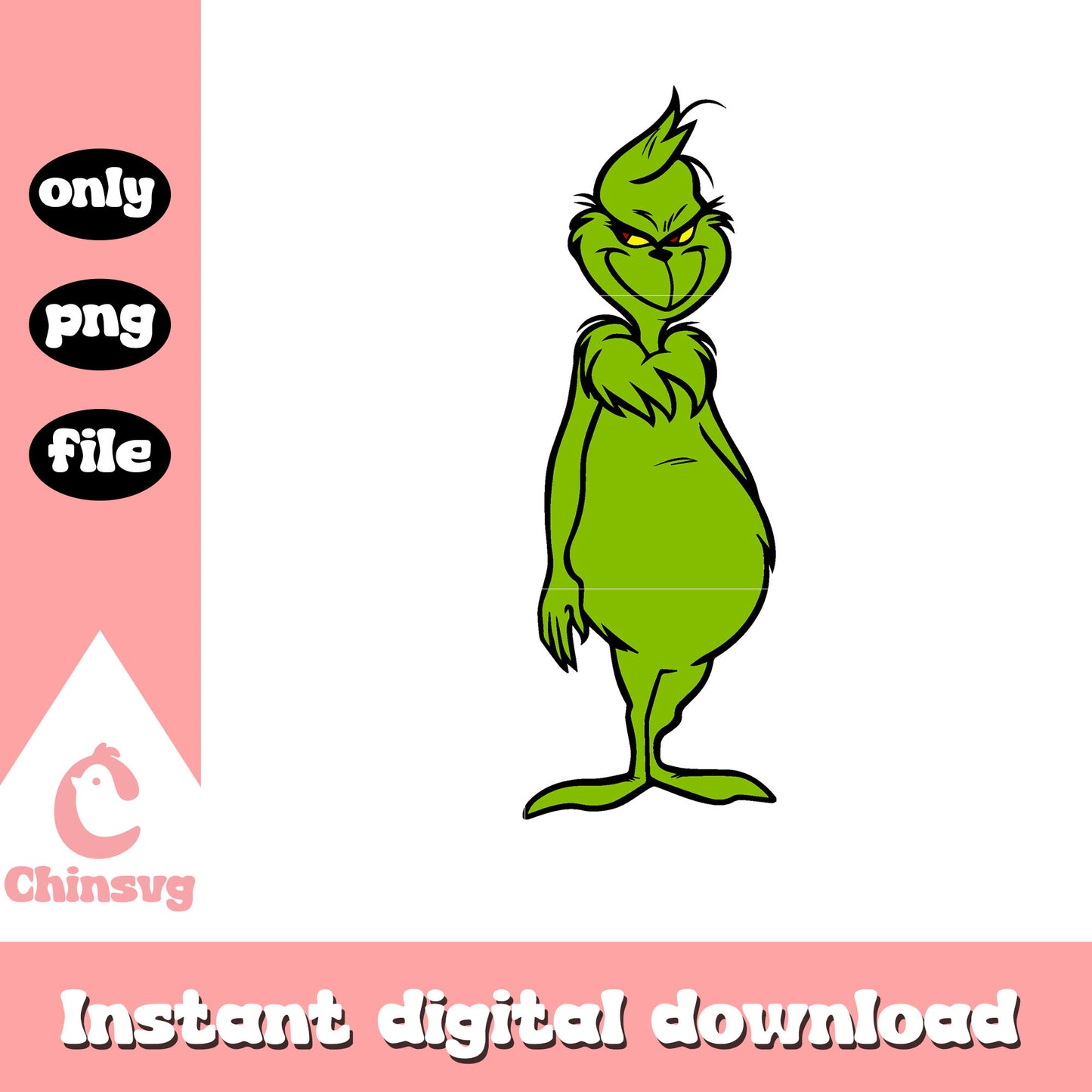The green grinch stole christmas design png, grinches png
