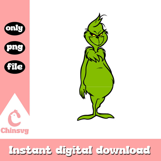 The green grinch stole christmas design png, grinches png