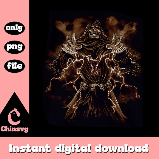 The grim reaper poster design png, grim reaper png, symbol png