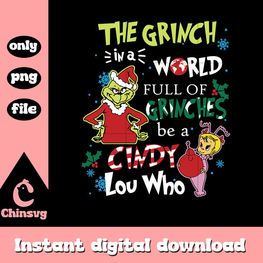 The grinch in a world full of grinches png, the grinch movies png