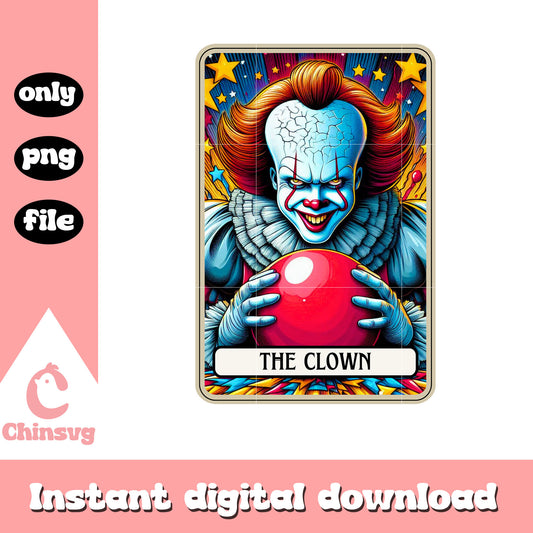 The halloween clown pennywise png, the clown png