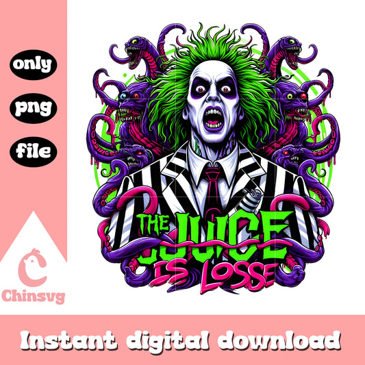 The juice is loose beetlejuice snake monster png, beetlejuice loose png