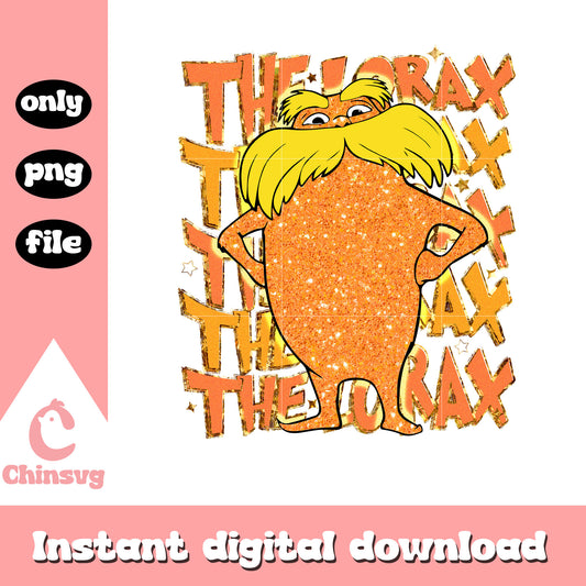 The lorax character png, the lorax png, dr seuss character png
