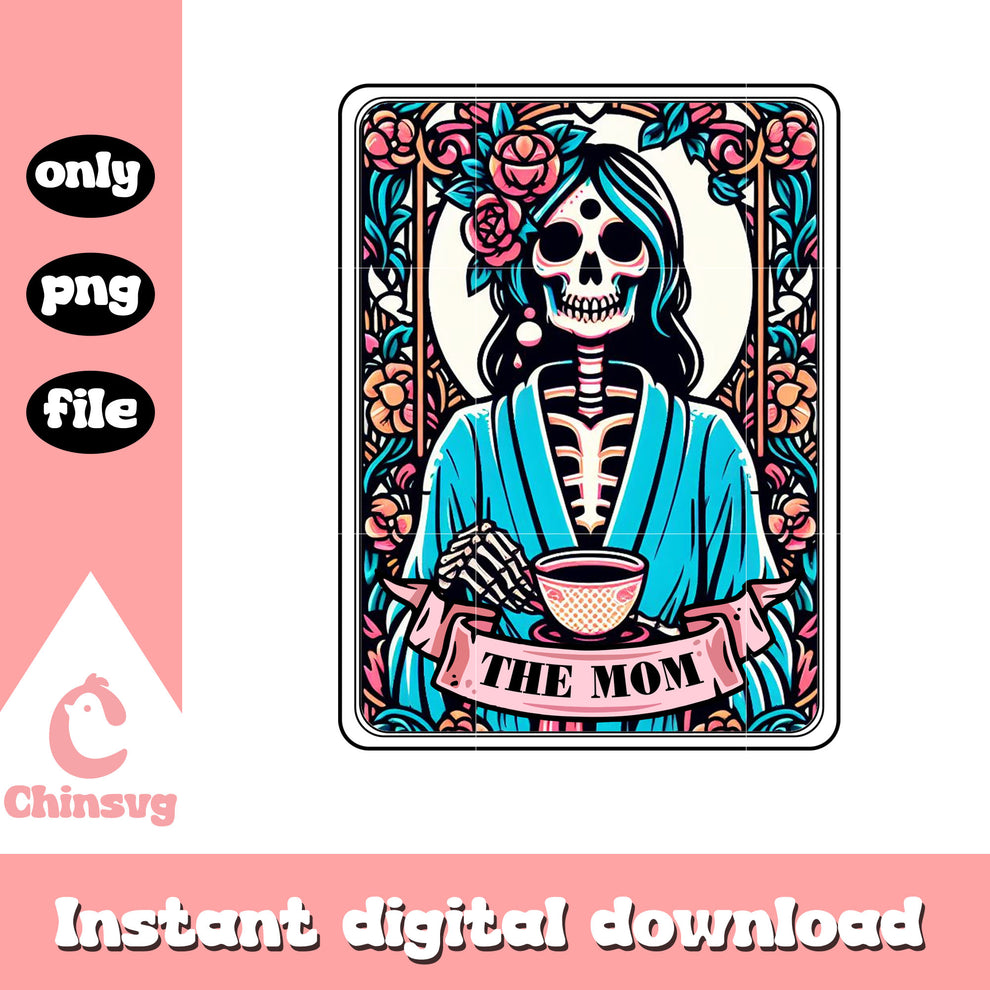 The Mom Tarot Card Rhinestone Graphic Tee
