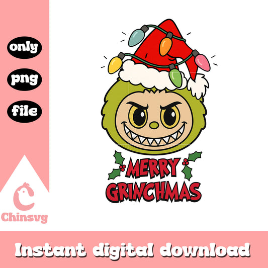 The monster labuby merry grinchmas png, the grinch png