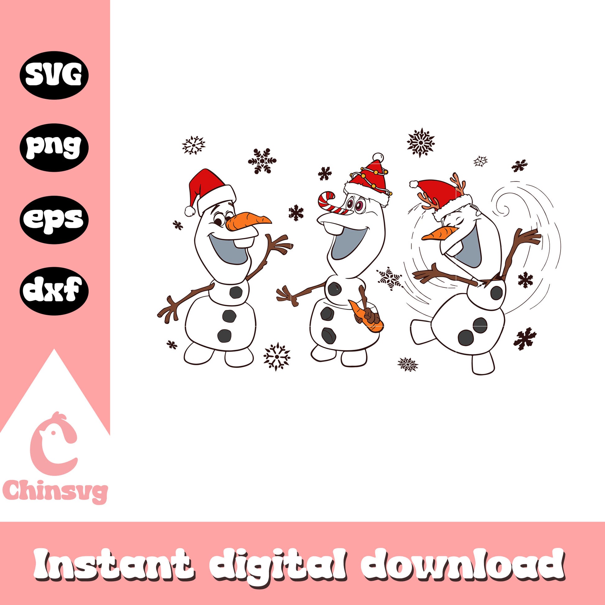 The olaf dancing in snow svg, olaf character svg, frozen svg