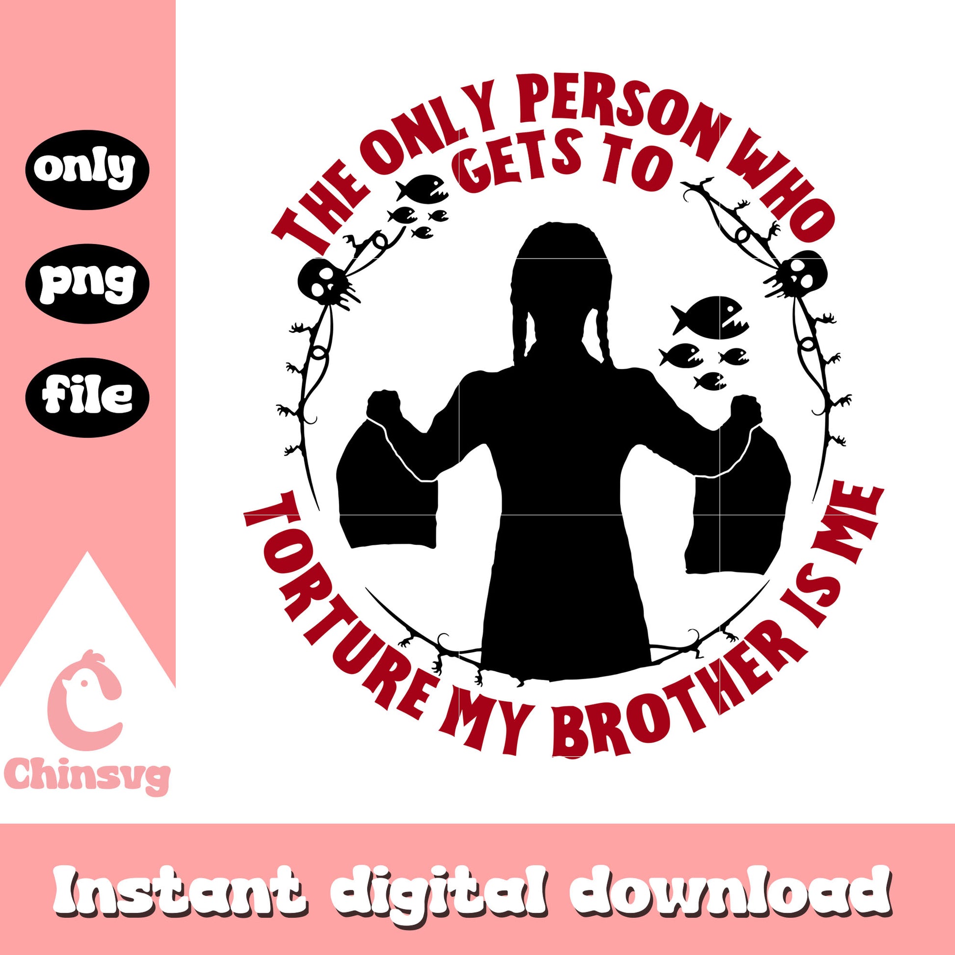 The only person who gets to tortune quote png, wednesday addams png