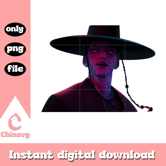 The saja boys jinu character png, kpop demon hunters jinu png