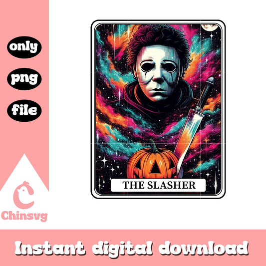 The slasher michael myers halloween png, halloween tarot png