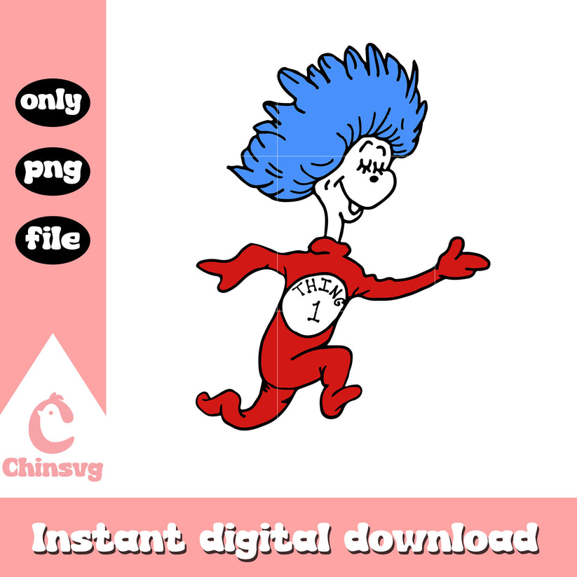 Thing one dr seuss character png, the one thing png, movie png – Chinsvg
