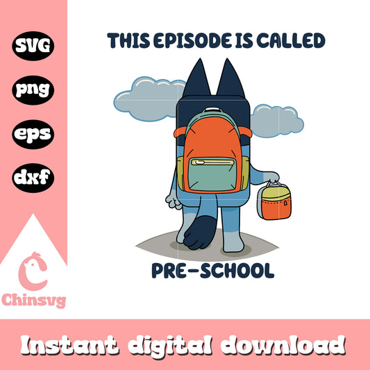 This episode is called pre-school design svg, pre school svg