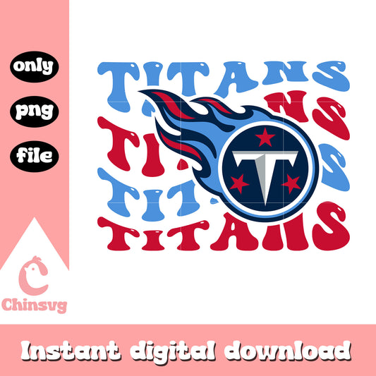 Titans football team logo design png, Tennessee Titans png