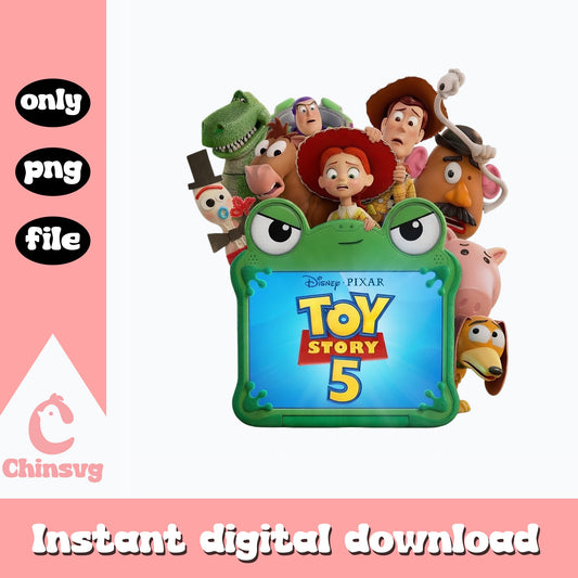Toy Story 5 Characters PNG, Disney Pixar PNG, Woody Buzz PNG