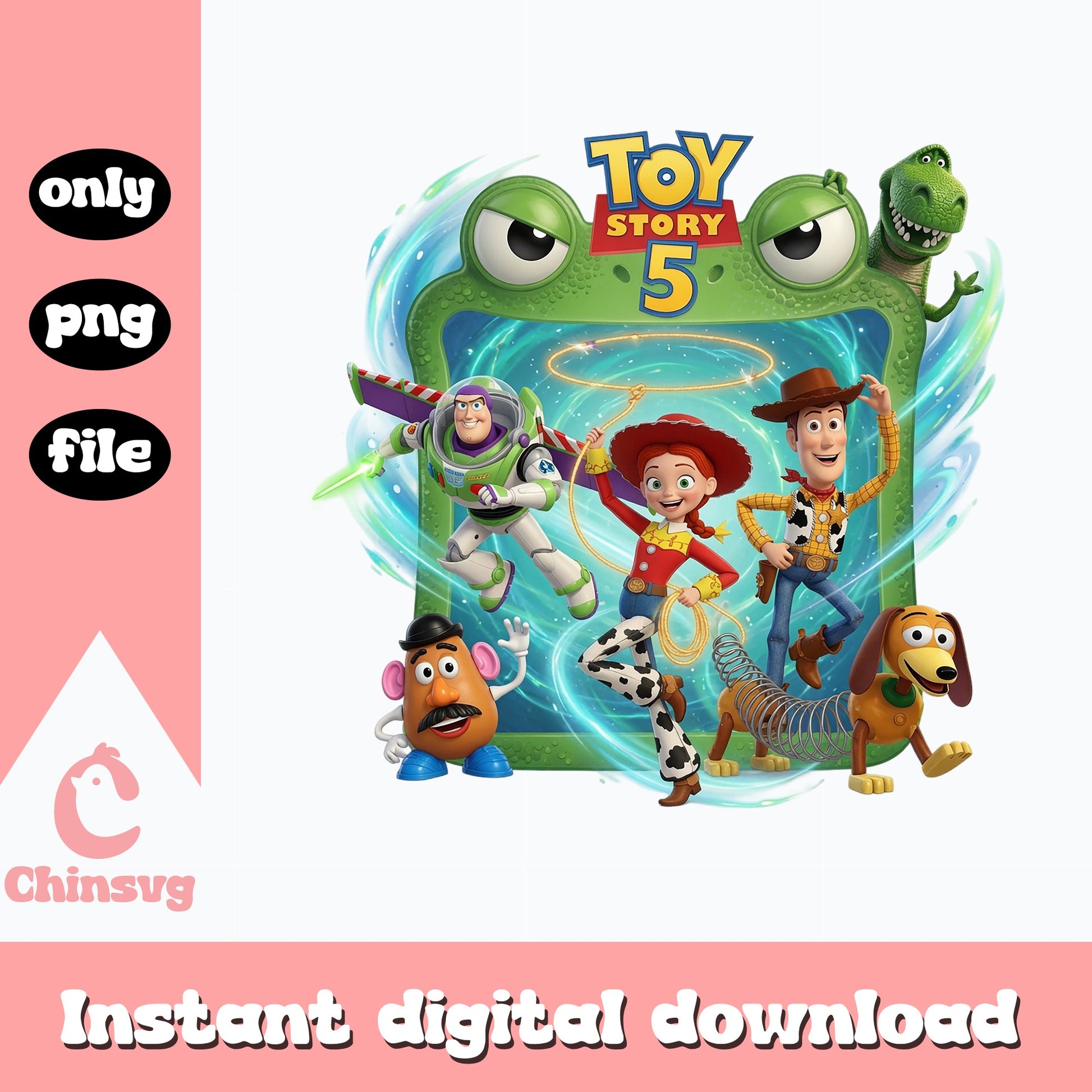 Toy Story 5 Characters PNG, Woody Buzz Lightyear PNG, Disney PNG