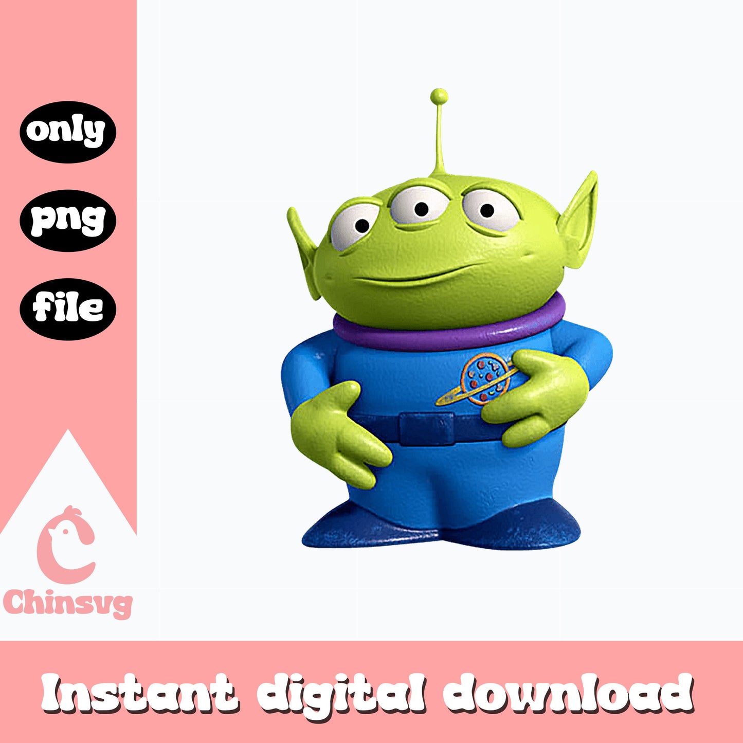 Toy Story Alien PNG, Disney Pixar Clipart, Little Green Men PNG