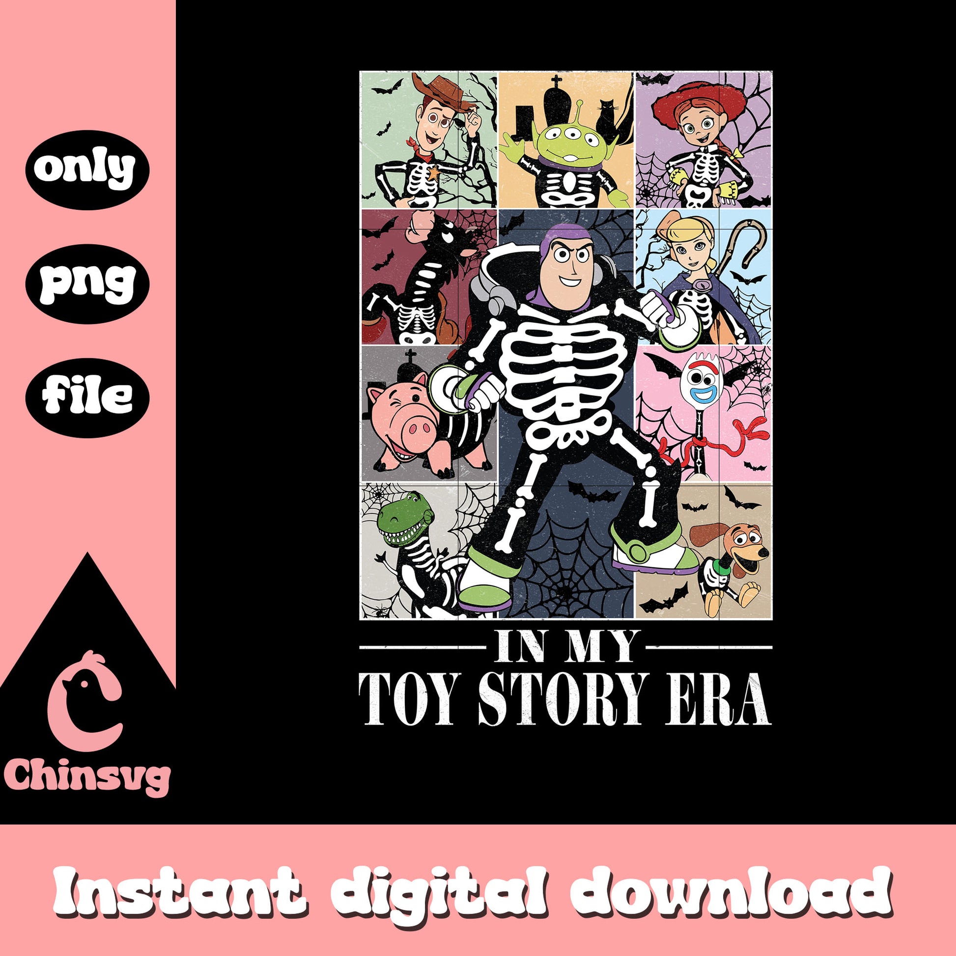 Toy story era skeleton buzz lightyear art png, buzz lightyear png