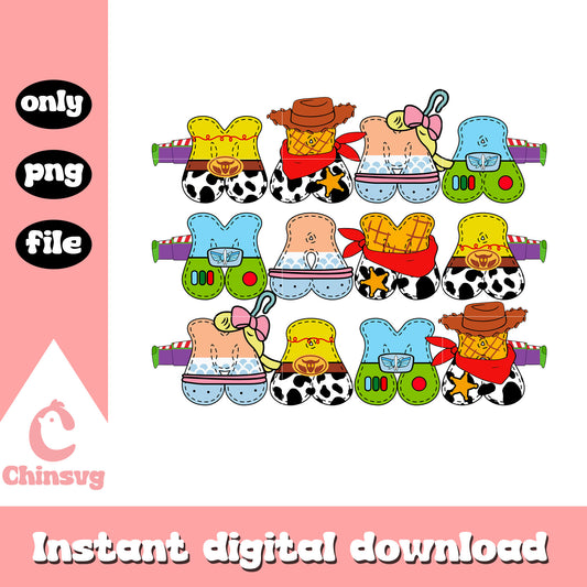 Toy story mama font png, disney cartoon png, toy story png