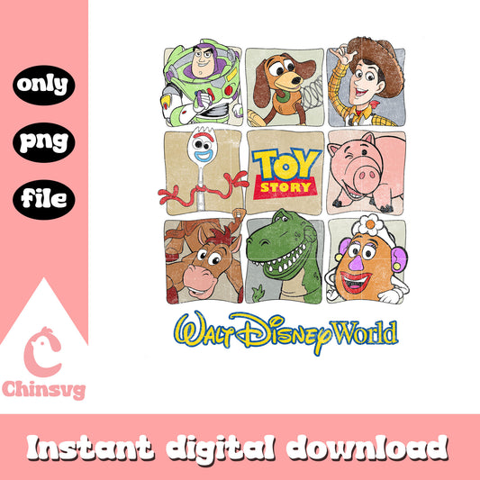 Toy story walt disney world png, disney world png, toy story png