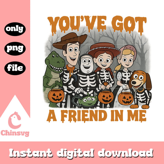 Toy story you've got a friend in me png, toy story cartoon png