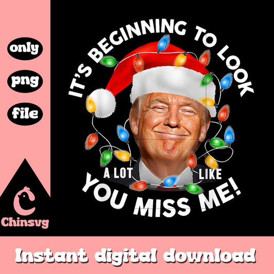Trump quote it's beginning to look christmas png, merry christmas trump​ png