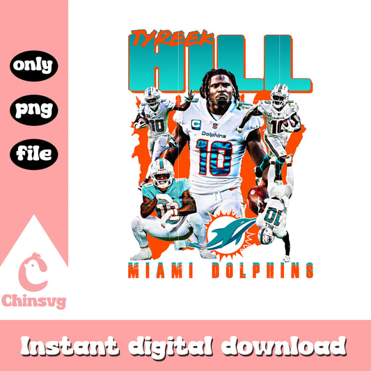 Tyreek Hill Miami Dolphins png, nfl players png