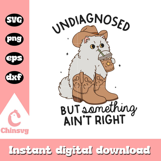 Undiagnosed but something ain't right design svg, trending svg