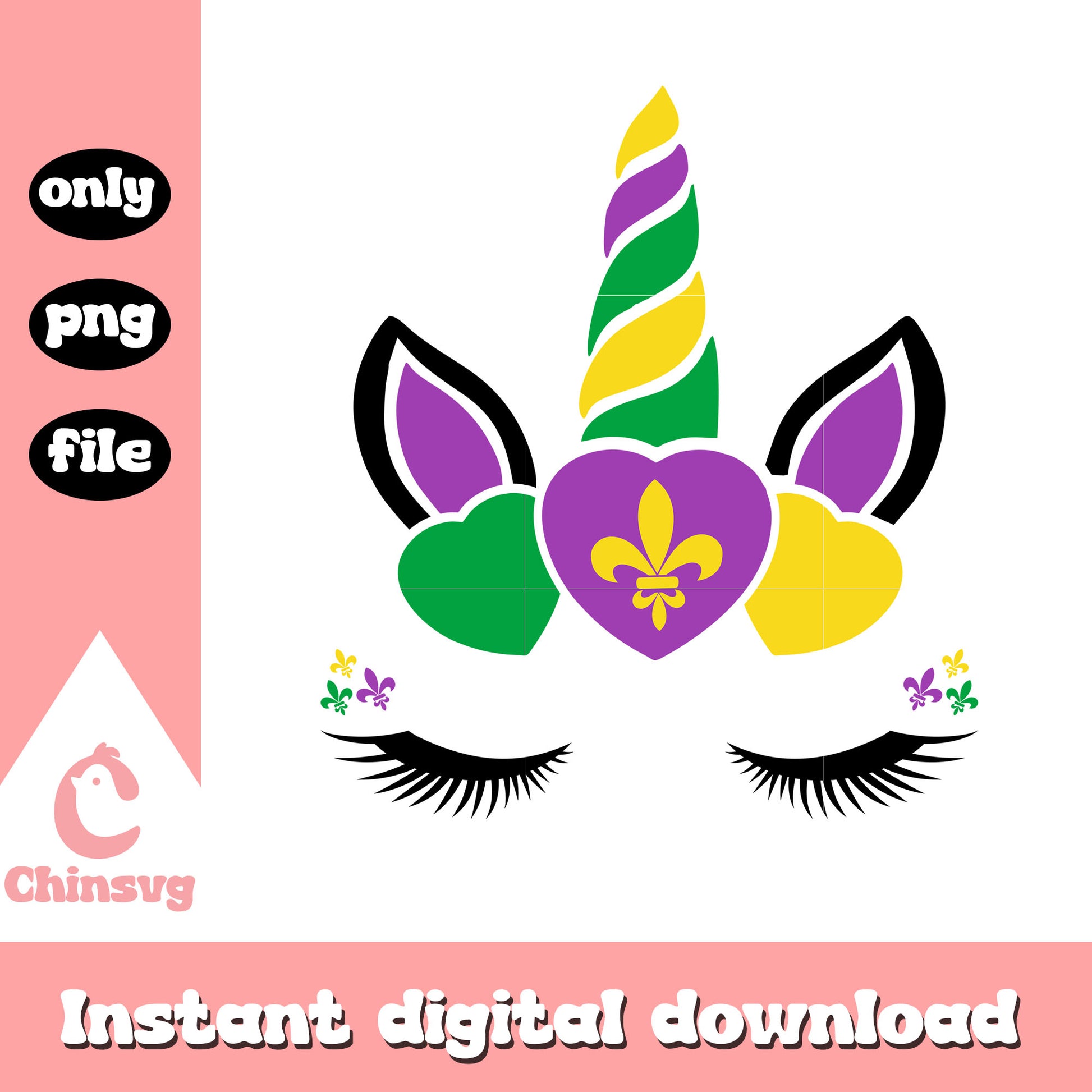 Unicorn holiday mardi gras png, what does mardi gras mean​​​ png