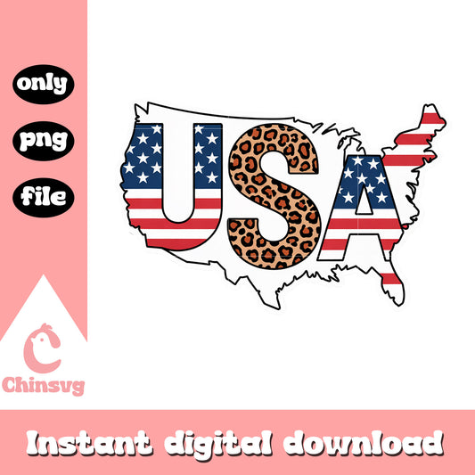 Usa map design png, 4th of july holiday png, freedom png
