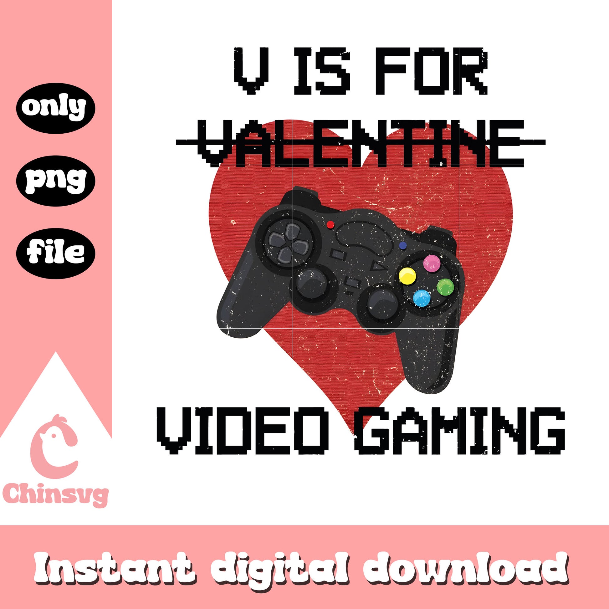 U use for valentine video gaming png, video games​ png