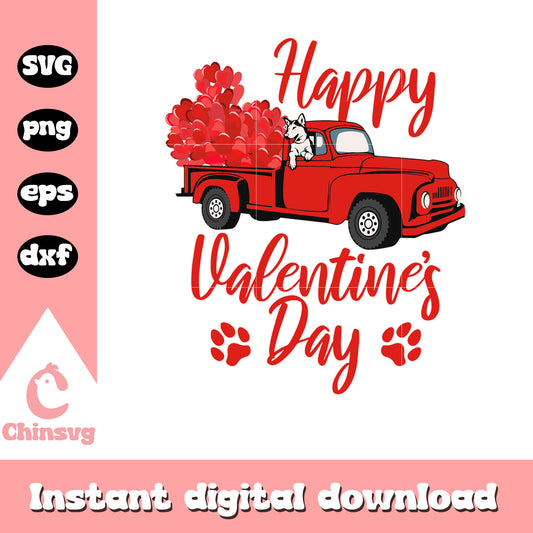 Valentine car happy valentine's day svg, car svg, valentine svg