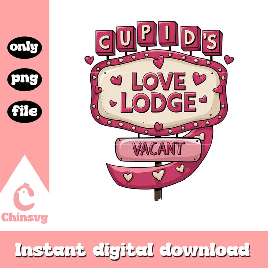 Valentine cupid logo love png, valentines day logo​ png