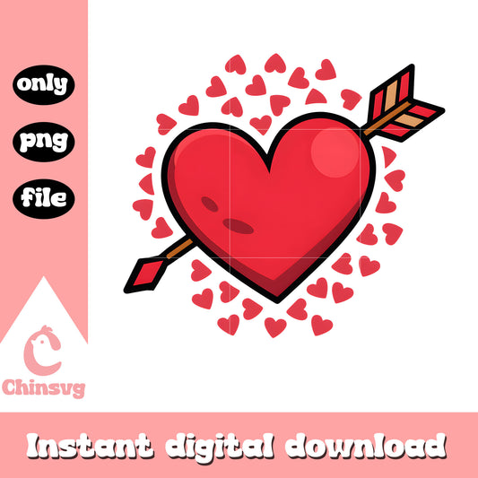 Valentine red heart shape png, heart shape png, valentine png